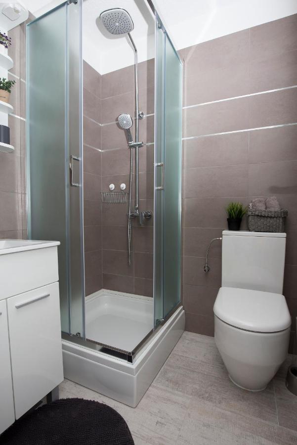 Villa Fides With Private Pool, Garden And Sea View Kastel Novi Bagian luar foto