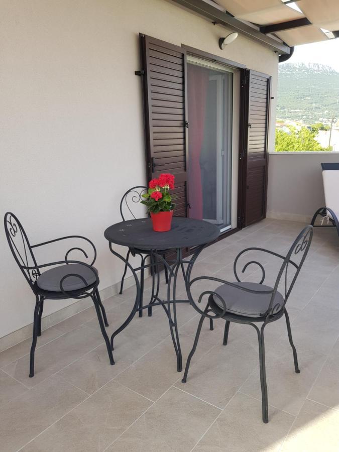 Villa Fides With Private Pool, Garden And Sea View Kastel Novi Bagian luar foto