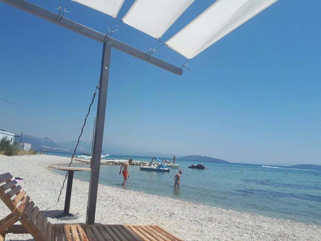 Villa Fides With Private Pool, Garden And Sea View Kastel Novi Bagian luar foto