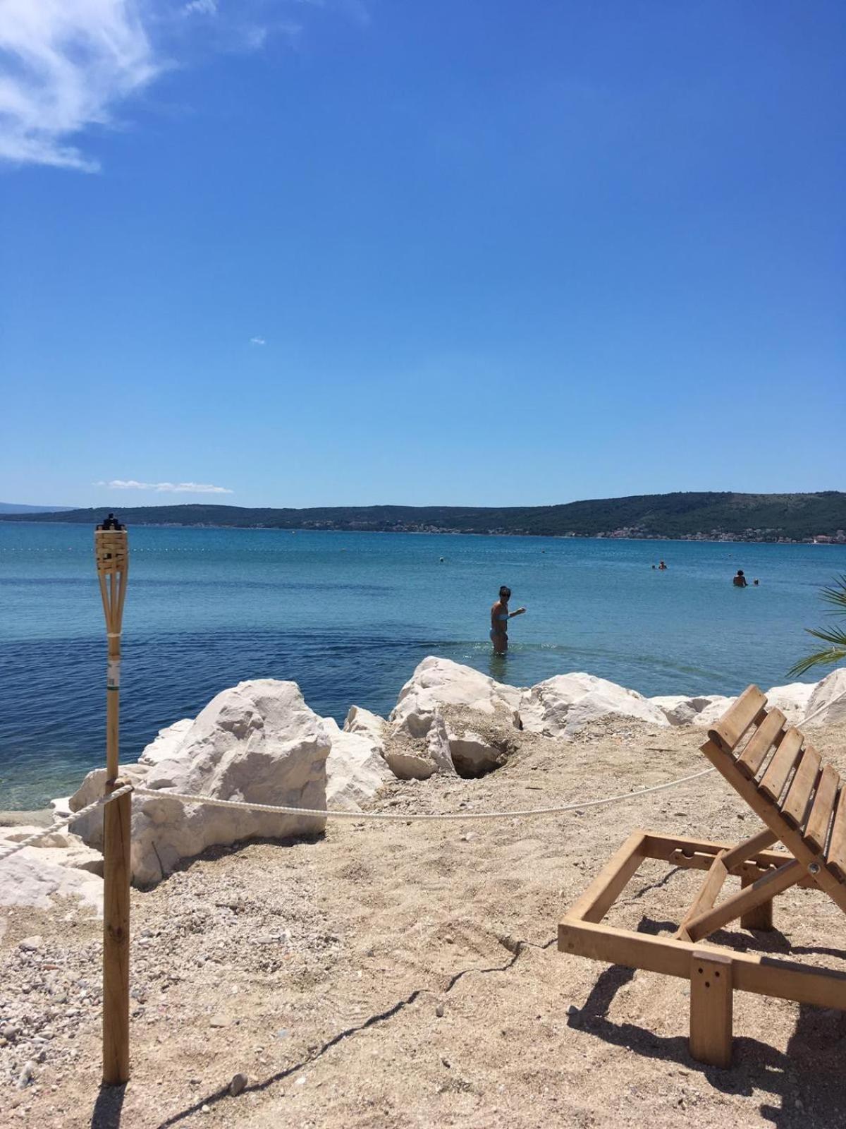 Villa Fides With Private Pool, Garden And Sea View Kastel Novi Bagian luar foto