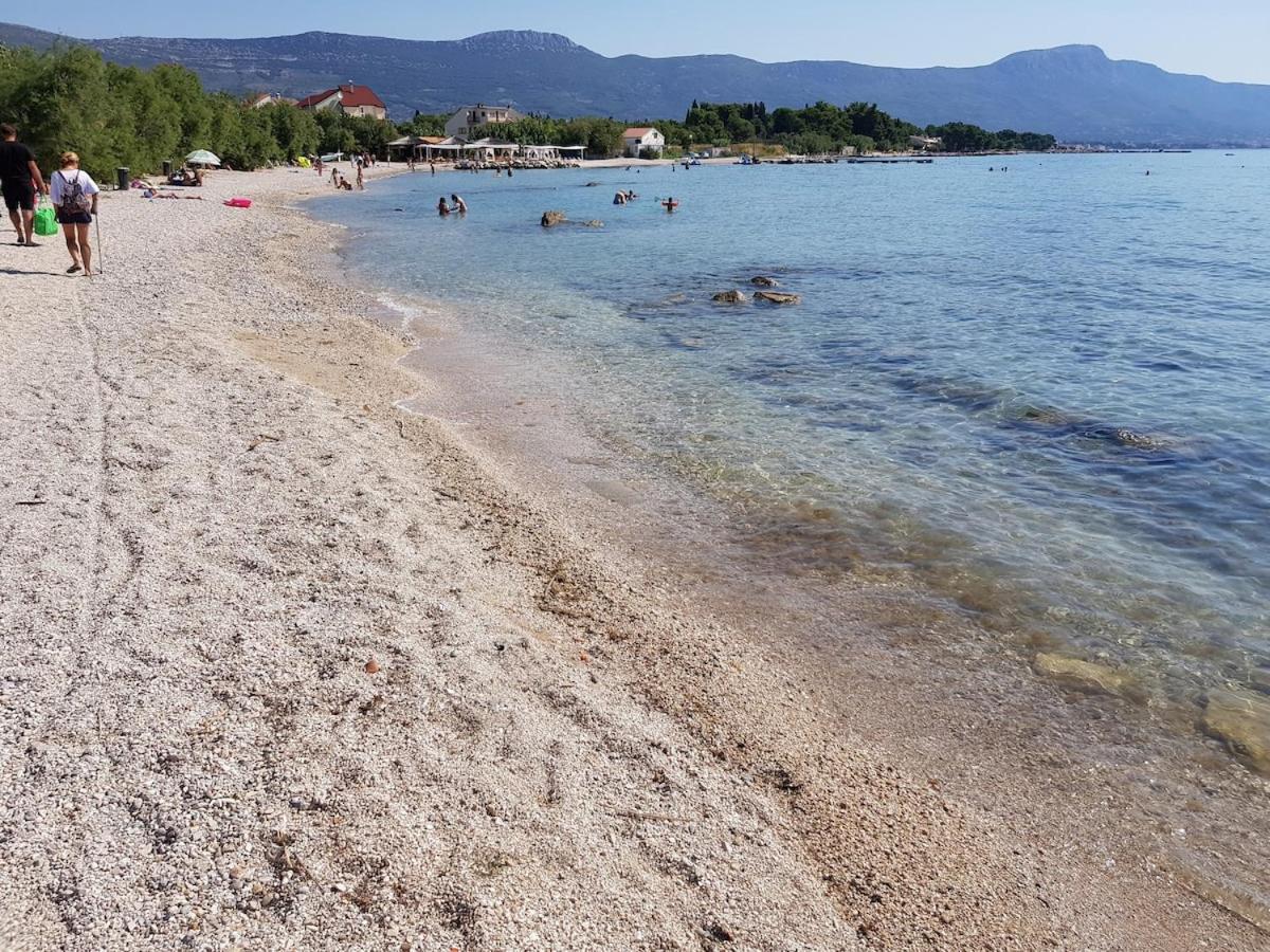 Villa Fides With Private Pool, Garden And Sea View Kastel Novi Bagian luar foto